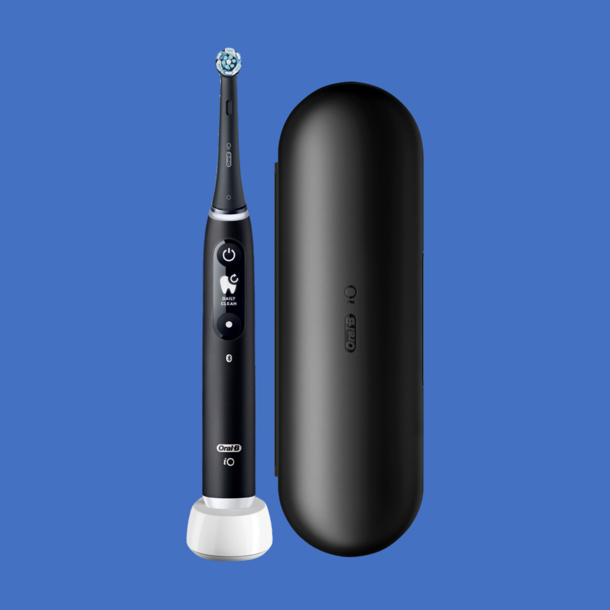 Oral-B iO9 Black Oynx Electric Toothbrush + Travel Case | Official